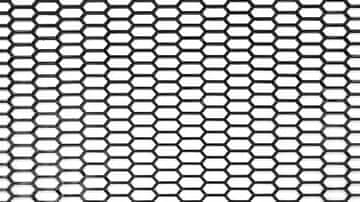ABS satovje črne barve 120*40cm 32x13mm