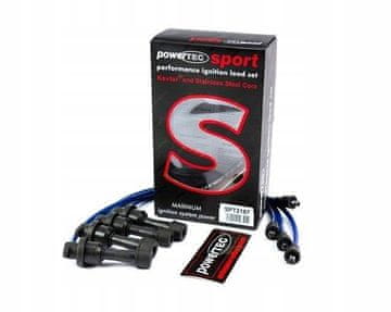 Vžigalni kabli PowerTEC MITSUBISHI ECLIPSE II 4G63 4G63T 95-98 rdeči
