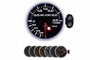 Drsna ura PK-SC 52 mm - Turbo električna - od 1 do 3 BAR