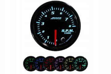 ADDCO 52 mm ura - tahometer