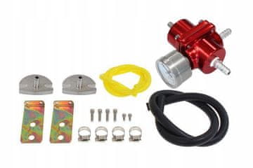 Regulator tlaka goriva TurboWorks FPR01 rdeč