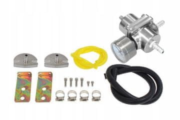 Regulator tlaka goriva TurboWorks FPR01, srebrn
