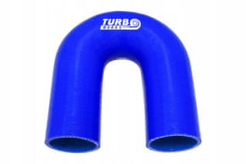 TurboWorks modro 180° koleno 51 mm