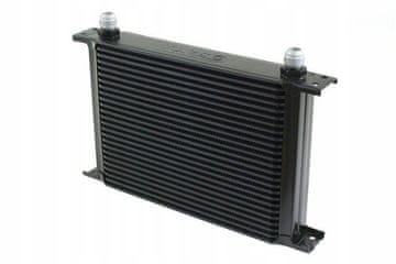 Hladilnik olja TurboWorks 25-vrstni 260x195x50 AN8 črne barve