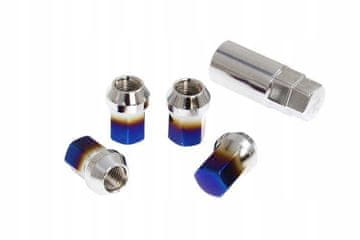 M12x1,5 aluminijaste matice s titanovo prevleko, modre barve