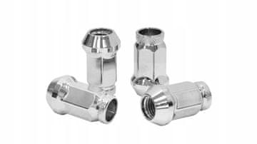Kovane matice D1Spec iz jekla M12x1,5 37 mm, kromirane