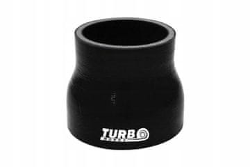 TurboWorks črna ravna redukcija 89-102 mm