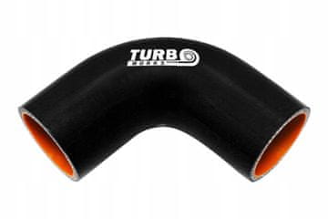 90-stopinjski TurboWorks Pro črni komolec 38 mm