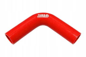 TurboWorks rdeče 18 mm XL 90-stopinjsko koleno