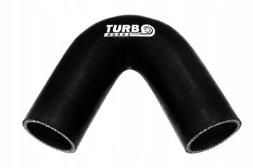 135-stopinjski TurboWorks črni 40 mm komolec