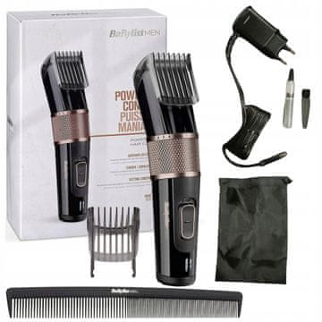 BaByliss Strižnik za lase Power Glide E974E črne barve