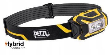 Petzl Polnilna naglavna svetilka ARIA 2 črno-rumena LED