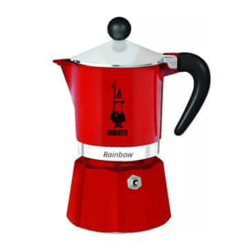 BIALETTI Rainbow klasični aparat za kavo pod pritiskom 6 skodelic 300 ml