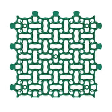 Mreža za trato, 50 x 50 cm = 0,25 m², satovje za trato, trata, zeleni gramoz