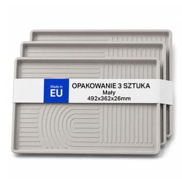 3-delni komplet stojal za čevlje z odcejalnikom za čevlje 49,2 x 36,2 x