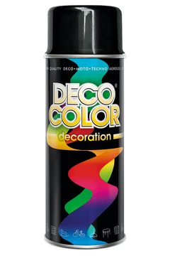 Deco Color Univerzalni lak 9005 ČRNI SIJAJ 400ml