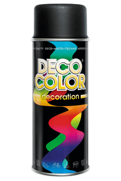 Deco Color Univerzalni lak 9005 ČRNI MAT 400ml