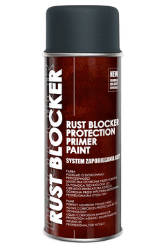 DECO COLOR RUST BLOCKER lak za zaščito pred rjo 7016 ANTRACIT 400ml
