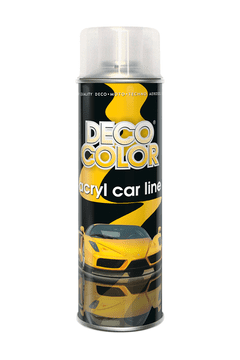 DECO COLOR CAR LINE prozorni akrilni lak 500 ml