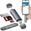 6-v-1 USB C SD MICROSD BRALNIK KARTIC ZA TELEFON IN RAČUNALNIK