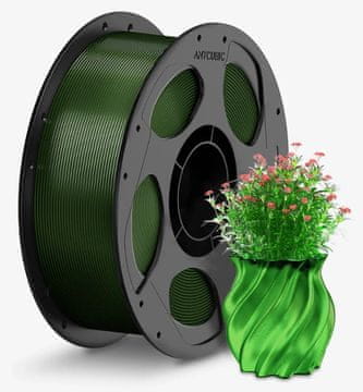 ANYCUBIC Filament PETG prosojno olivno zelen 1kg