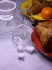 Vrč za čaj in zelišča 620 ml Wilmax termo steklo