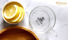 Wilmax | kozarci za čaj in kavo z ročajem | komplet 6 kosov | 100 ml | kozarci za tople in hladne napitke | skodelice za kavo | kozarci za kuhano vino | kozarci za sok | kozarci za vodo