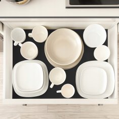 ZAŠČITNA PODLOGA ZA PREDALE IN OMARICE 50x3 M ČRNE PLETE