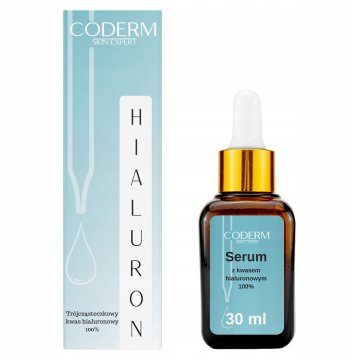 M.E.D. Coderm serum s hialuronsko kislino 30 ml trimolekularni za kremo ali masko