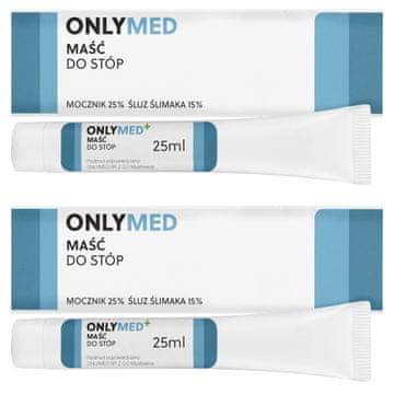 M.E.D. 2x mazilo za stopala za razpokano, suho kožo in otiščance 25 % urea