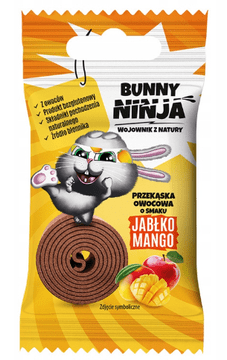 Prigrizek Bunny Ninja z jabolkom in mangom 15 g