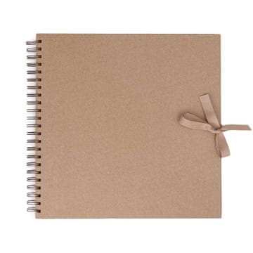 Kraft album za scrapbooking 30x30 cm 40 listov •