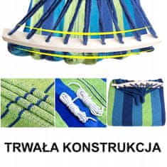VRTNA VISEČA MREŽA MOČNA TURISTIČNA VISEČA GUGALNICA VELIKA ZA 2 OSEBI XXL + TORBA