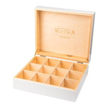 BOX bela brez čajev 12 predalov
