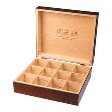 BOX rjava brez čajev 12 predalov