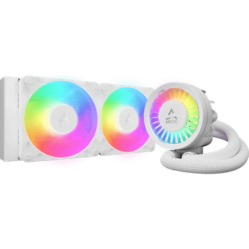 Arctic LIQUID FREEZER III PRO 240mm A-RGB vodno hlajenje za INTEL/AMD procesorje (bel)