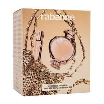 Paco Rabanne Olympéa darilni set parfumska voda 80 ml + parfumska voda 20 ml za ženske