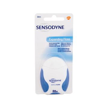 Sensodyne Expanding Floss voskana zobna nitka z okusom mete 1 kos unisex