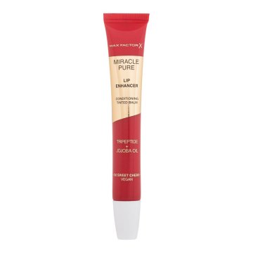 Max Factor Miracle Pure Lip Enhancer vlažilen sijoči balzam za ustnice 12 ml odtenek 030 Sweet Cherry