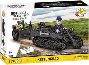 slomart Kocke COBI Kettenkrad z prikolico (1:28)