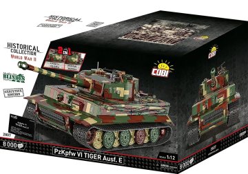 slomart Kocke COBI PzKpfw VI Tiger Ausf.E (Executive Edition, 8000 kock)