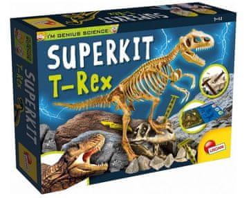 slomart LISCIANI I'm Genius Superkit T-Rex - komplet za izkopavanje