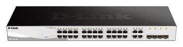 slomart D-Link DGS-1210-28 mrežni preklopnik, 24 GE, 4 SFP