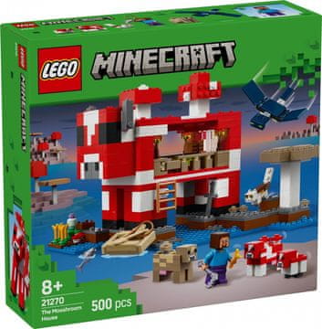 slomart LEGO Minecraft 21270 Glivna hiša krave
