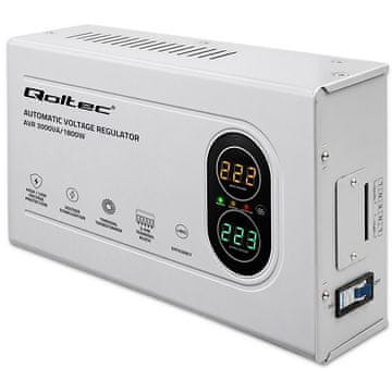 slomart Qoltec AVR 3000VA stabilizator napetosti | 1800W