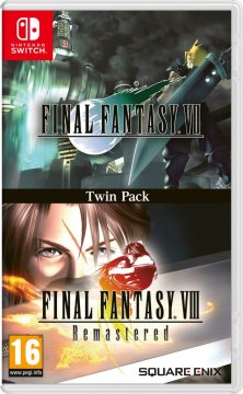 Square Enix Final Fantasy VII & Final Fantasy VIII Remastered Twin Pack (Nintendo Switch)
