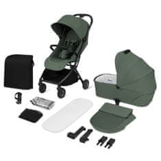 Lionelo Sia Flex 2v1 potovalni otroški voziček, zelen (Green Emerald)