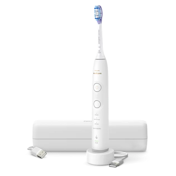 shumee Sonicare Series 7100 sonična zobna ščetka HX7420/01 (bela, s polnilno potovalno torbico)