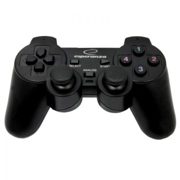 Northix Esperanza Gamepad Pc Usb Warrior Black