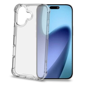 Celly Ovitek za iPhone 17 - prozoren, zaščiten pred udarci